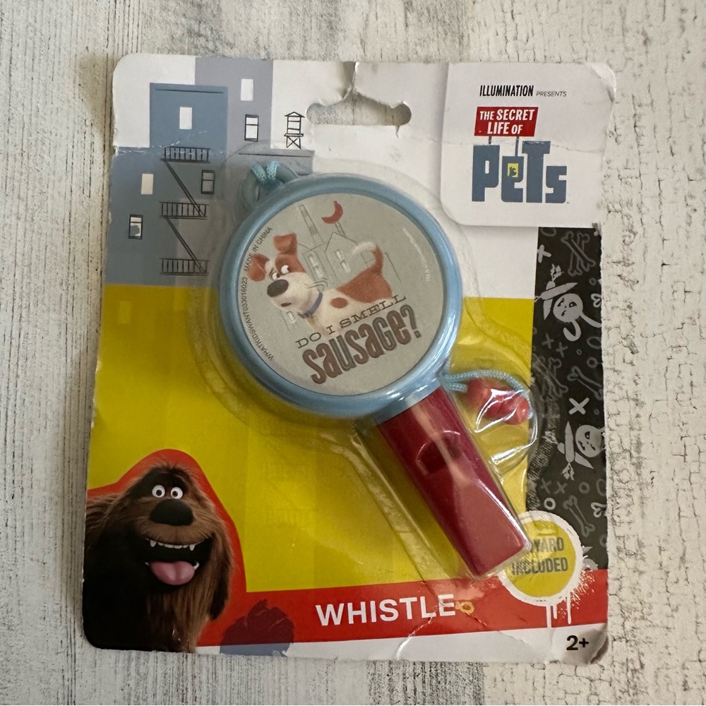 Rare Secret Life of Pets Character Whistle NEW